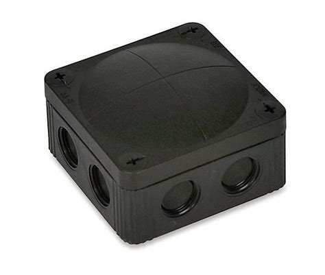 black outdoor junction box|black weatherproof outlet box.